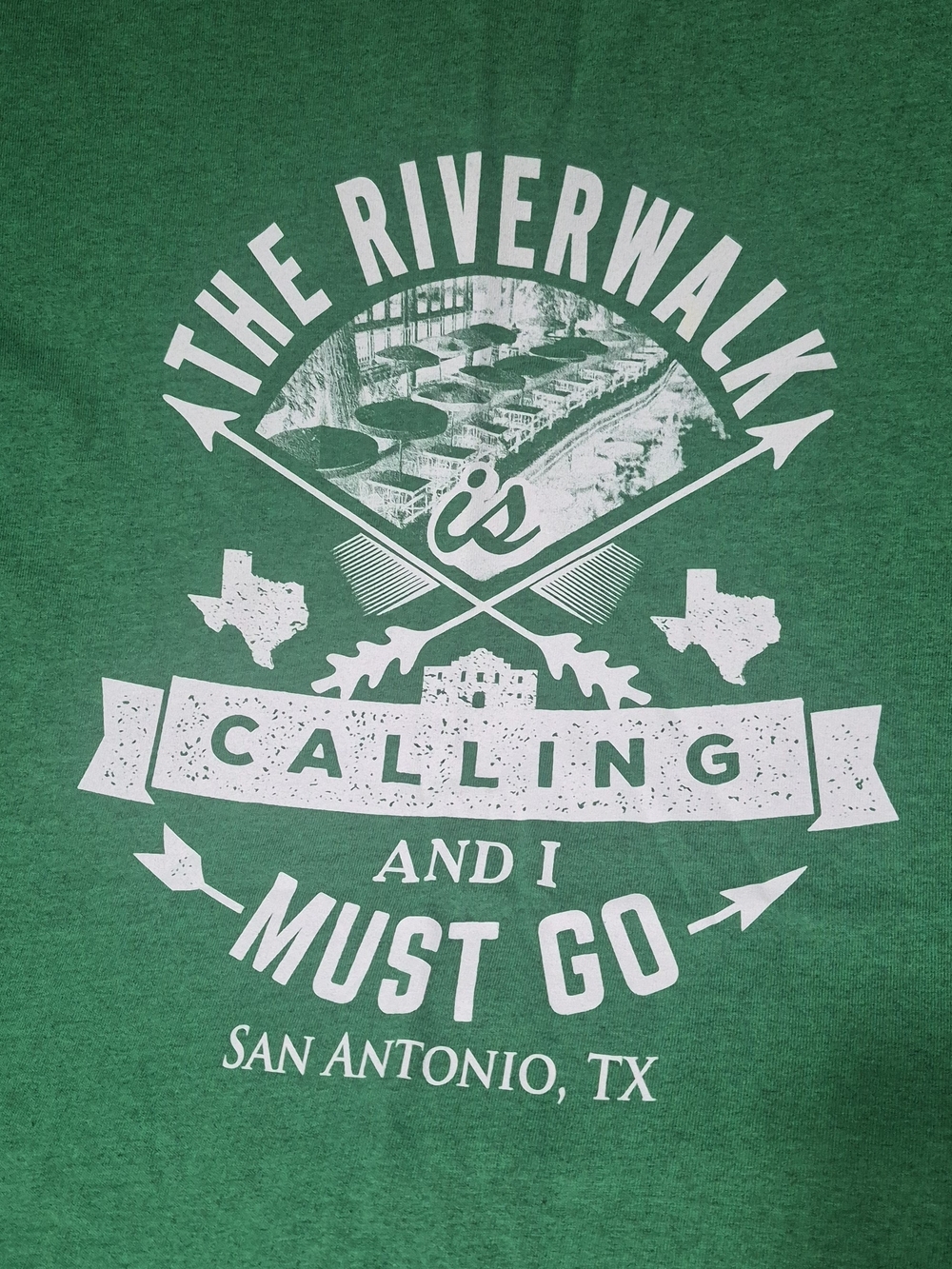 TX Riverwalk Men's Souvenir Tee
